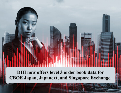 DIH Expands Level 3 Order Book Data to Asia/Pacific